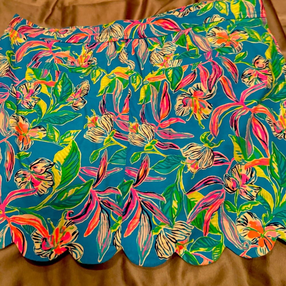 Lilly Pulitzer skirt.